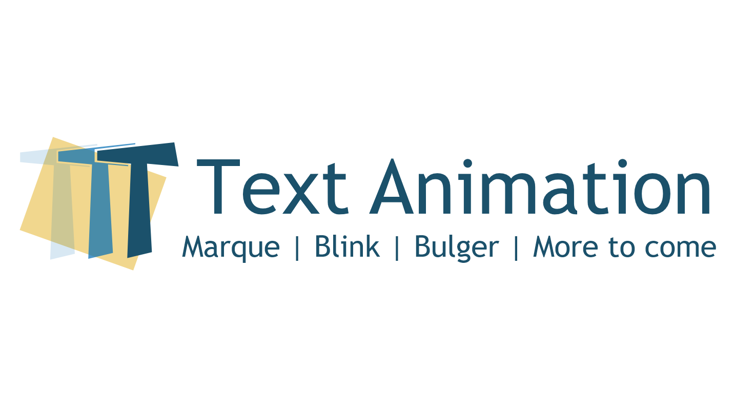 font app banner customizable animations! Text text  Neat and Animation