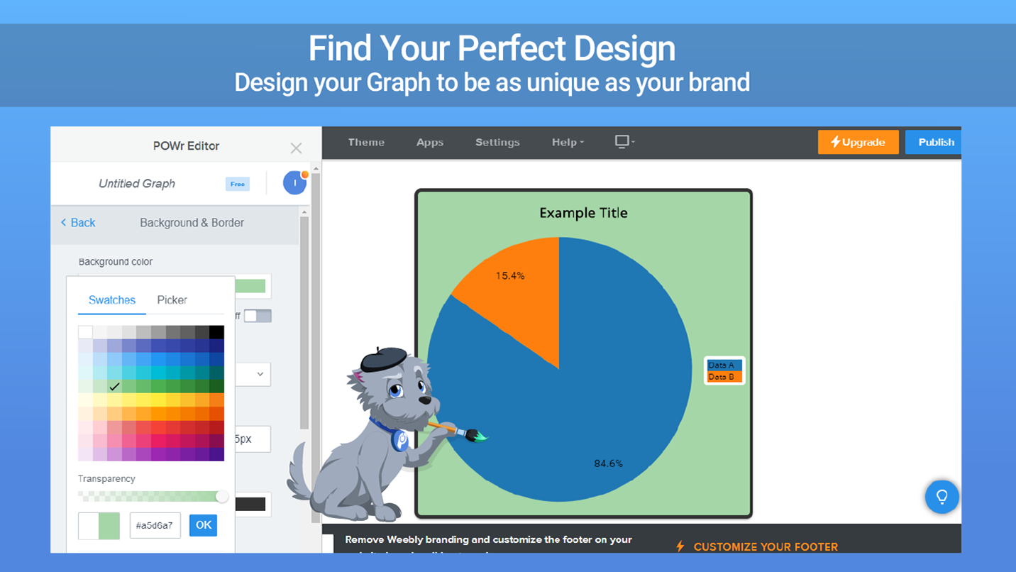 Graph - Easily display data in charts & graphs