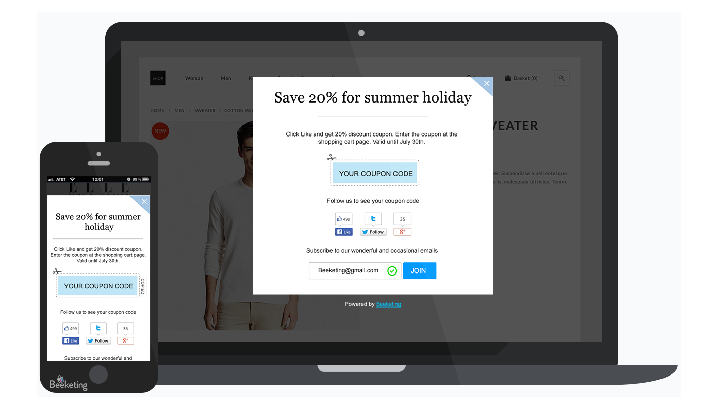 Coupon revenue