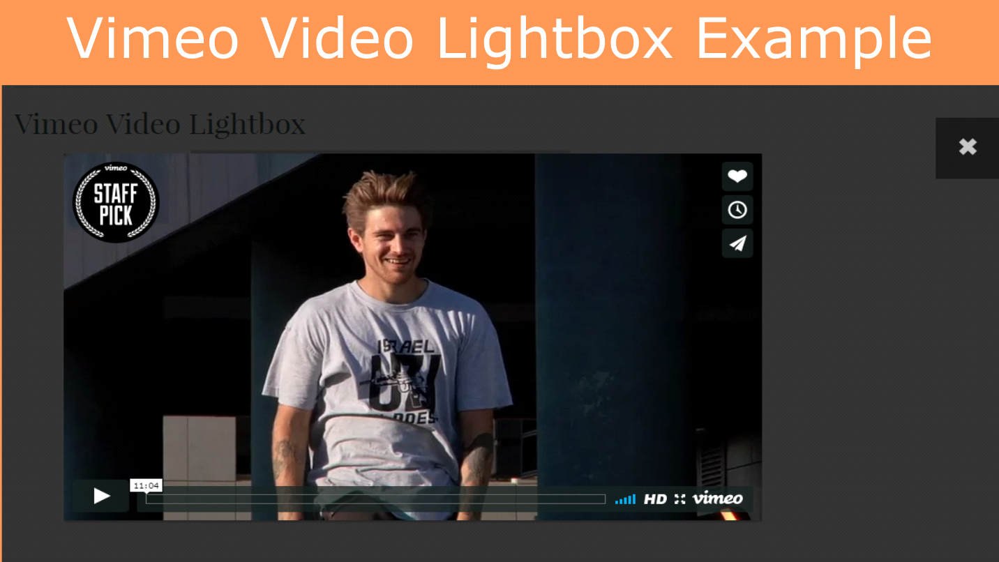 Single thumbnail lightbox
