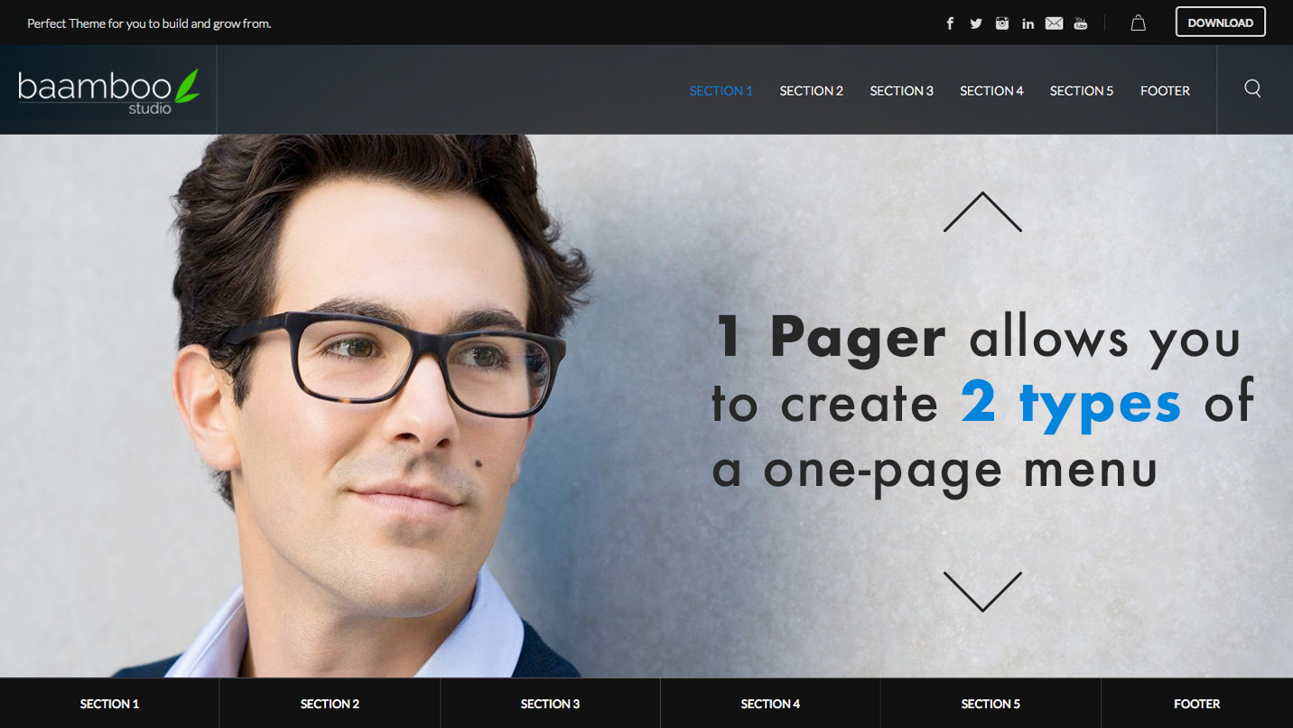 1 pagermaking one page weebly site builder