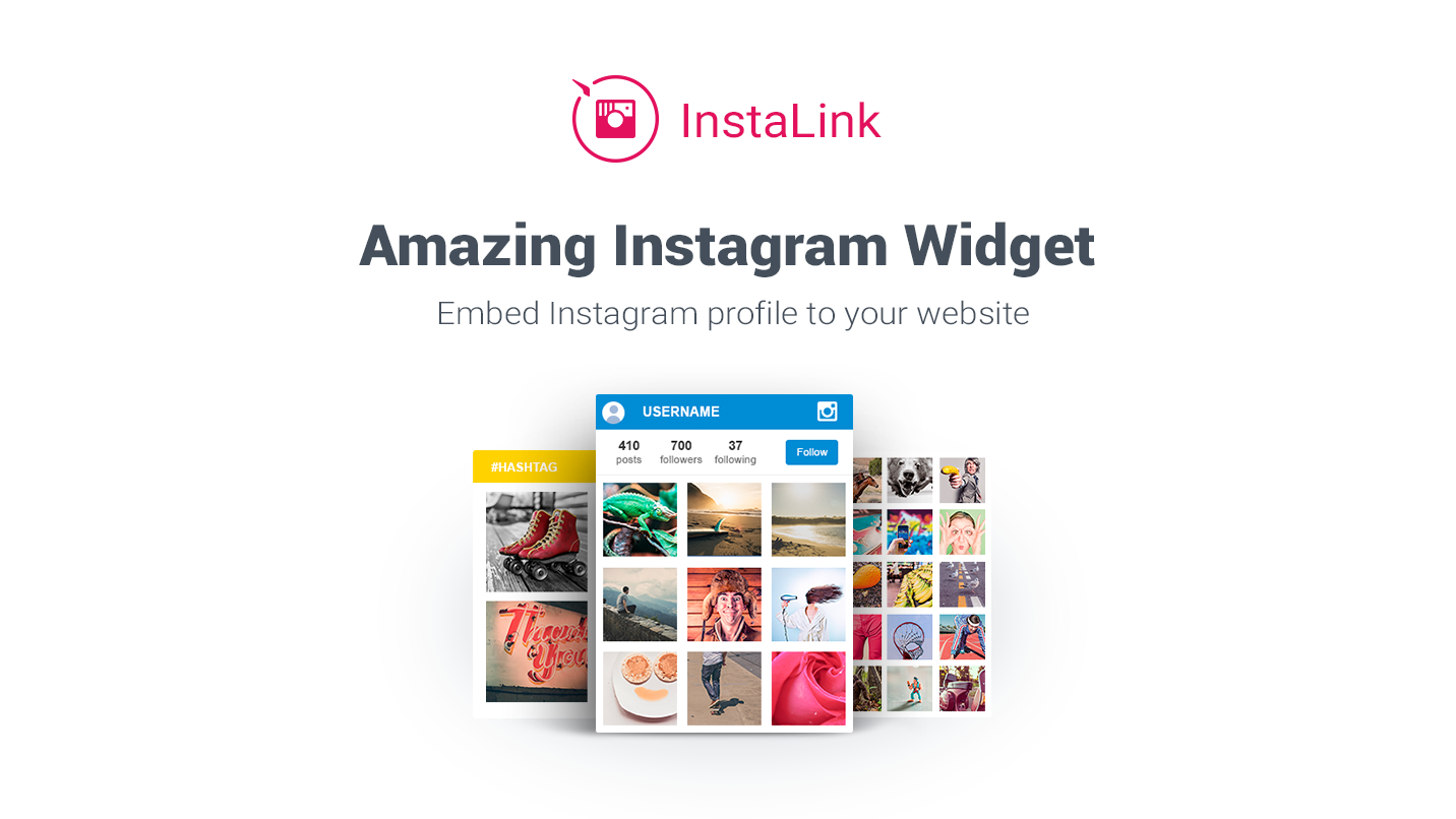 instalink - follow instagram embed