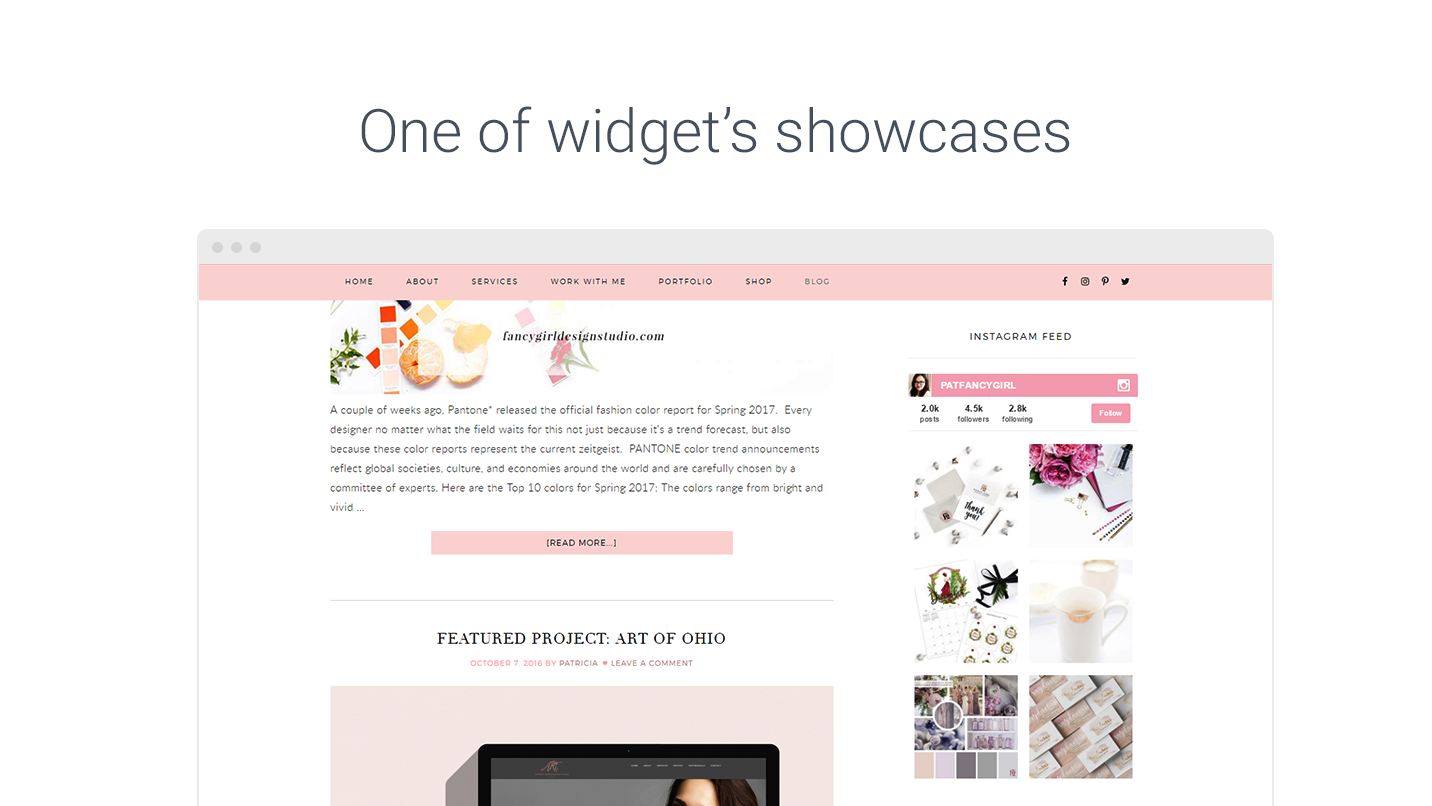 InstaLink - Embed Instagram widget to Weebly - 1432 x 806 png 279kB