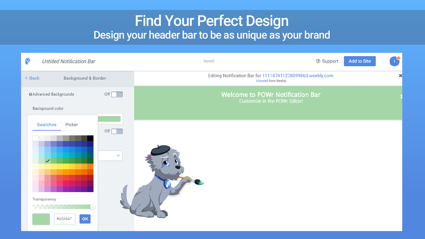 Notification Bar Announce Promos Sales And Updates