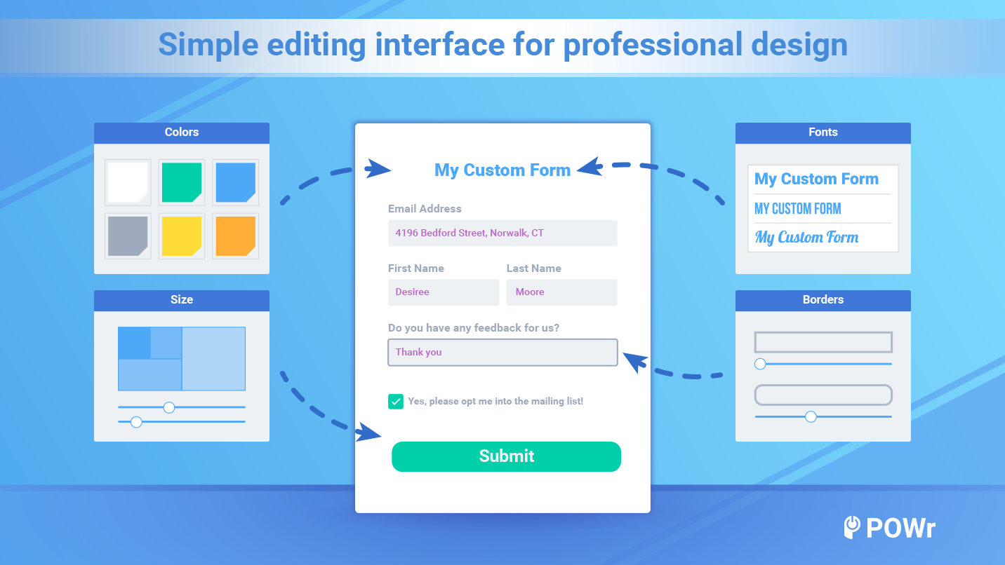 Form Builder - Create custom contact and feedback forms